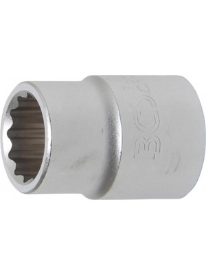 BGS 7422 Steckschlüssel-Einsatz Zwölfkant | Antrieb Innenvierkant 20 mm (3/4"") | SW 22 mm