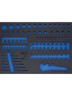 BGS 4020-5 Werkstattwageneinlage 3/3 | leer | für Art. 4020