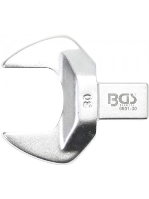 BGS 6901-30 Einsteck-Maulschlüssel | 30 mm | Aufnahme 14 x 18 mm