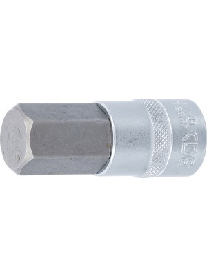 BGS 4295 Bit-Einsatz | Länge 70 mm | Antrieb Innenvierkant 12,5 mm (1/2"") | Innensechskant 22 mm