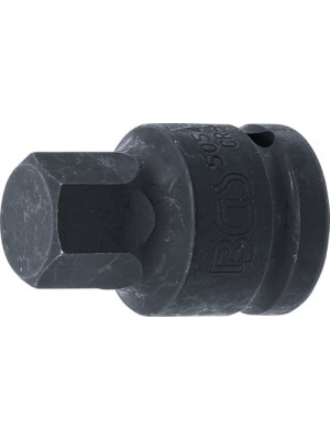 BGS 5054-22 Kraft-Bit-Einsatz | Länge 55 mm | Antrieb Innenvierkant 20 mm (3/4"") | Innensechskant 22 mm