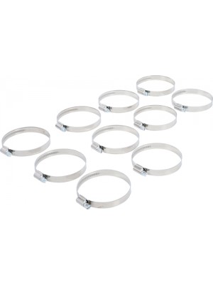BGS 8095-60x80 Schlauchklemmen | rostfrei | 60 x 80 mm | 10-tlg.