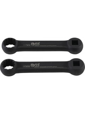 BGS 9524 Motorlager Ringschlüssel-Satz | für Mercedes-Benz | 2-tlg.
