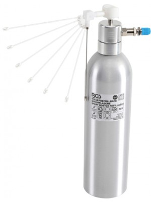 BGS 9393 Druckluft-Sprühflasche | Aluminiumausführung | 650 ml