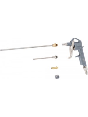 BGS 3215 Druckluft-Ausblaspistole | Alu-Druckguss | mit 3 Düsen
