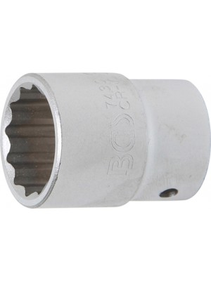 BGS 7430 Steckschlüssel-Einsatz Zwölfkant | Antrieb Innenvierkant 20 mm (3/4"") | SW 30 mm
