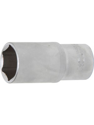 BGS 10567 Steckschlüssel-Einsatz Sechskant, tief | Antrieb Innenvierkant 12,5 mm (1/2"") | SW 27 mm