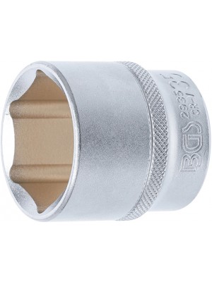BGS 2935 Steckschlüssel-Einsatz Sechskant | Antrieb Innenvierkant 12,5 mm (1/2"") | SW 35 mm