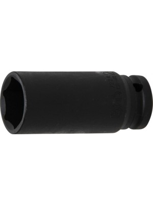 BGS 7224 Kraft-Steckschlüssel-Einsatz Sechskant, tief | Antrieb Innenvierkant 12,5 mm (1/2"") | SW 24 mm