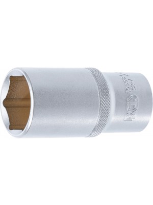 BGS 10568 Steckschlüssel-Einsatz Sechskant, tief | Antrieb Innenvierkant 12,5 mm (1/2"") | SW 28 mm