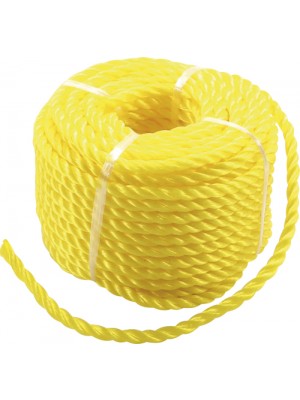 BGS 80805 Kunststoff-Seil / Allzweckseil | 6 mm x 20 m | gelb