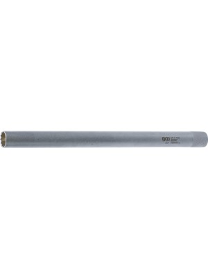 BGS 2447 Zündkerzen-Einsatz mit Magnet, Zwölfkant, extra lang | Antrieb Innenvierkant 10 mm (3/8"") | SW 14 mm