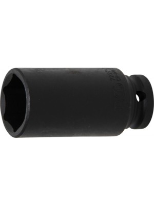 BGS 7227 Kraft-Steckschlüssel-Einsatz Sechskant, tief | Antrieb Innenvierkant 12,5 mm (1/2"") | SW 27 mm