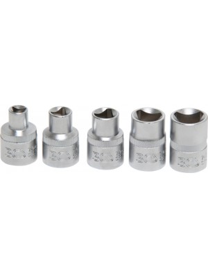 BGS 8608 Dreikant-Einsatz-Satz | M5 - M12 (8 - 16,5 mm) | 5-tlg.