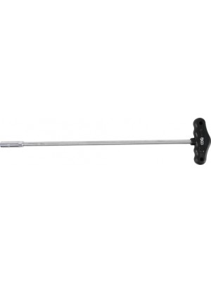 BGS 8995 Steckschlüssel mit T-Griff, Sechskant | Länge 430 mm | SW 10 mm