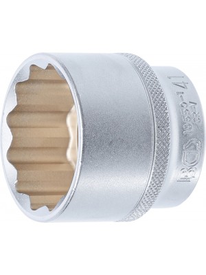 BGS 10650-1 Steckschlüssel-Einsatz Zwölfkant | Antrieb Innenvierkant 12,5 mm (1/2"") | SW 41 mm