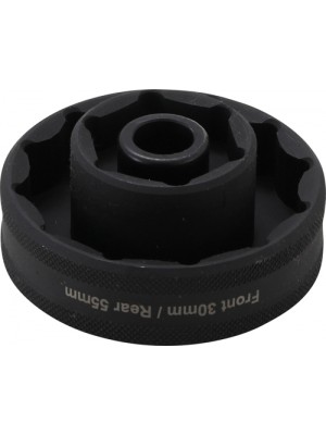 BGS 6658 Kraft-Steckschlüssel-Einsatz Sechskant / Zwölfkant | 12,5 mm (1/2"") | für Ducati Radbefestigung | SW 30 / 55 mm