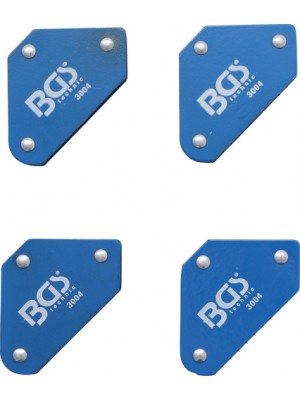 BGS 3004 Mini-Magnethalter-Satz | 45° - 90° - 135° | 4-tlg.