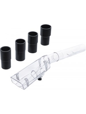BGS 70151 Saugaufsatz für Druckluft-Reinigungspistole | klein | mit 4 Adaptern | für Art. 70150