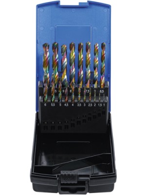 BGS 2014 Spiralbohrer-Satz | HSS | 1 - 10 mm | 19-tlg.