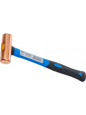 BGS 890 Kupferhammer | Fiberglasstiel | Ø 27 mm | 454 g (1 lb) - Kopf