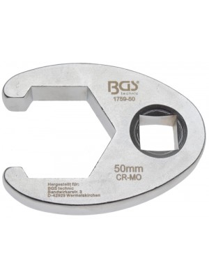 BGS 1759-50 Hahnenfußschlüssel | Antrieb Innenvierkant 20 mm (3/4"") | SW 50 mm