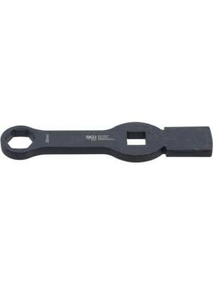 BGS 35356 Schlag-Ringschlüssel | Sechskant | mit 2 Schlagflächen | SW 26 mm