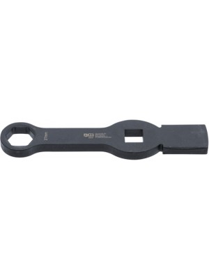 BGS 35357 Schlag-Ringschlüssel | Sechskant | mit 2 Schlagflächen | SW 27 mm