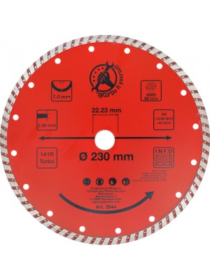 BGS 3944 Turbo-Trennscheibe | Ø 230 mm