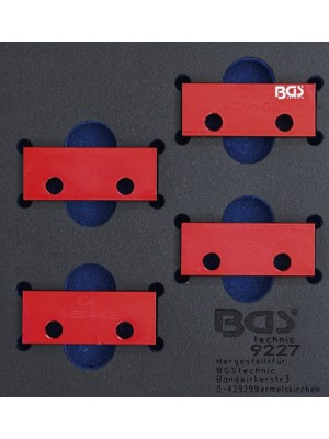 BGS 9227 Werkstattwageneinlage 1/6: Nockenwellen-Arretierwerkzeug-Satz | für Alfa Romeo / Lancia 3.0l V6 24V