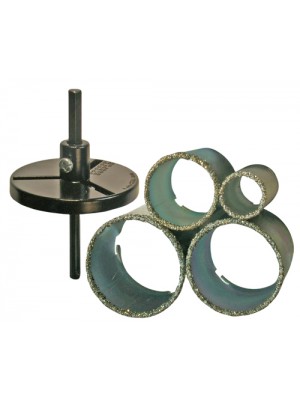 BGS 3910 Fliesen-Bohrkronen-Satz | 33 - 73 mm | 6-tlg.