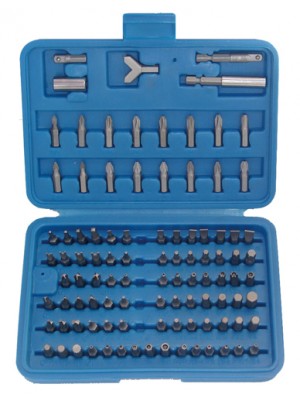 BGS 765 Sicherheits-Bit-Satz | Antrieb Außensechskant 6,3 mm (1/4"") | 100-tlg.