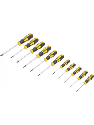 BGS 7844 Schraubendreher-Satz | T-Profil (für Torx) T6 - T40 | 11-tlg.