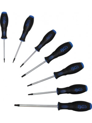 BGS 7846 Schraubendreher-Satz | T-Profil (für Torx) | T10 - T40 | 7-tlg.