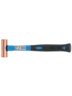 BGS 891 Kupferhammer | Fiberglasstiel | Ø 32 mm | 680 g (1.5 lb) - Kopf