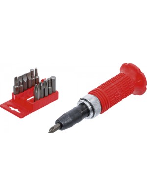 BGS 712 Hand-Schlagschrauber-Satz inkl. Bits | Abtrieb Innensechskant 12,5 mm (1/2"")