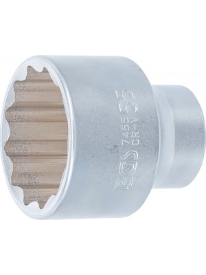 BGS 7455 Steckschlüssel-Einsatz Zwölfkant | Antrieb Innenvierkant 20 mm (3/4"") | SW 55 mm