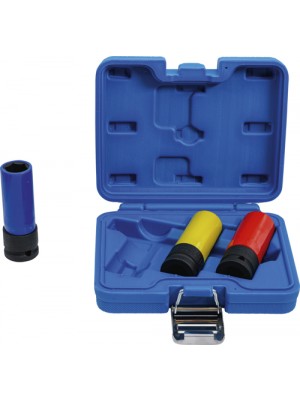 BGS 7300 Kraft-Schoneinsatz-Satz | Antrieb innenvierkant 12,5 mm (1/2"") | SW 17 / 19 / 21 mm | 3-tlg.