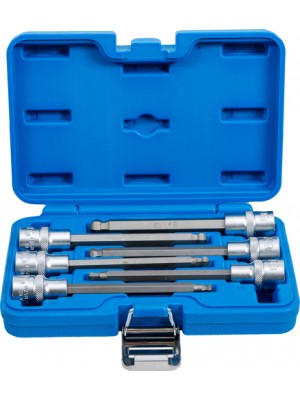 BGS 4258 Bit-Einsatz-Satz | Antrieb Innenvierkant 12,5 mm (1/2"") | Innensechskant mit Kugelkopf 5 - 12 mm | 6-tlg.