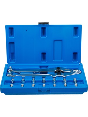 BGS 1464 Stirnlochschlüssel-Satz | verstellbar | Ø 2,5 - 9 mm