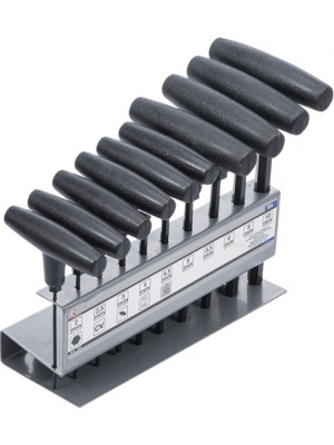 BGS 791 Schraubendreher-Satz mit T-Griff | Innensechskant 2 - 10 mm | 10-tlg.