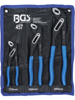 BGS 457 Wasserpumpenzangen-Satz | 3-tlg.