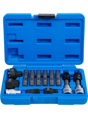 BGS 4246 Lichtmaschinen Bit-/Bit-Einsatz-Satz | Antrieb 12,5 mm (1/2"") | 13-tlg.