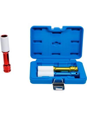 BGS 7100 Kraft-Schoneinsatz-Satz | Antrieb Innenvierkant 12,5 mm (1/2"") | 150 mm tief | SW 17 / 19 / 21 mm | 3-tlg.