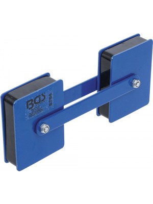 BGS 6784 Kraft-Doppelmagnethalter | Winkel einstellbar | 22,7 kg