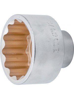 BGS 7466 Steckschlüssel-Einsatz Zwölfkant | Antrieb Innenvierkant 20 mm (3/4"") | SW 70 mm