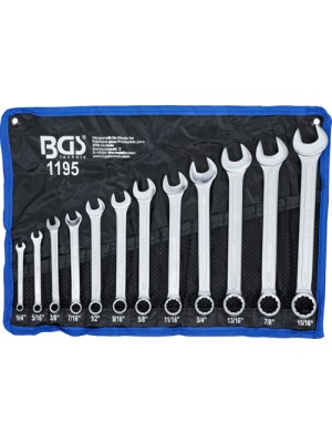 BGS 1195 Maul-Ringschlüssel-Satz | Zollgrößen | SW 1/4"" - 15/16"" | 12-tlg.
