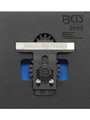 BGS 9686 Werkstattwageneinlage 1/6: Kurbelwellen-Drehwerkzeug | für Iveco