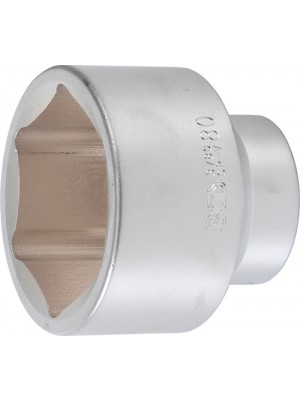 BGS 3780 Steckschlüssel-Einsatz Sechskant | Antrieb Innenvierkant 25 mm (1"") | SW 80 mm