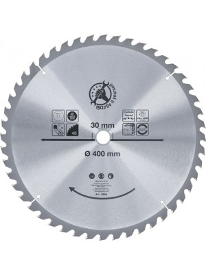 BGS 3956 Hartmetall-Kreissägeblatt | Ø 400 x 30 x 3,4 mm | 48 Zähne
